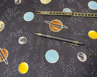 Jersey fabric for planets of this solar system, very lightweight jersey
