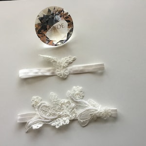 Ivory lace garter,Ivory Wedding Garter,Ivory Wedding Garter,Lace Wedding,Plus Size Garter,Beaded Garter,Bridal Garter