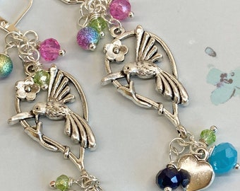 Happy Hummingbird Earrings