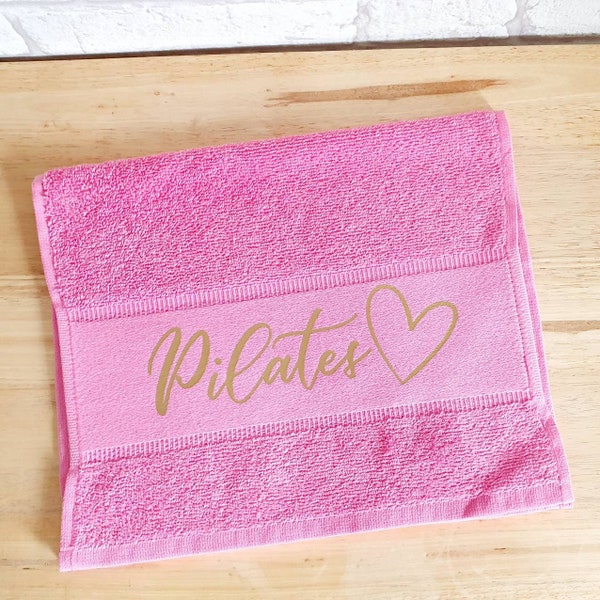 Pilates Towel~Pilates Gift~Exercise Towel~Wellbeing Gift~Christmas Gift~Gifts for her~Pilates Lover Gift~Gifts Under 15