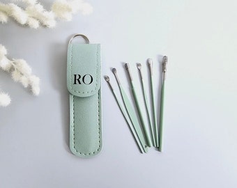 Ear Wax Removal Tool Kit~Monogrammed Ear Cleaning Tool Set~Cosmetic Tools~Gift for Him~Gifts Under 10~Personalised Gift
