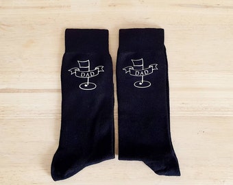 Dad Golf Socks~Father's Day Gift~Present for Dad~Gifts Under 5~Gifts for Him