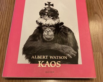 Rare taschen hardcover book - albert watson kaos 2017 - 2018 collectors item