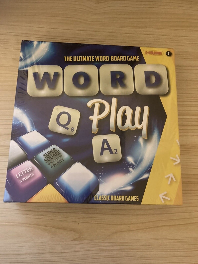 The Ultimate Word Board Game Word Play Board Game New & Sealed Etsy