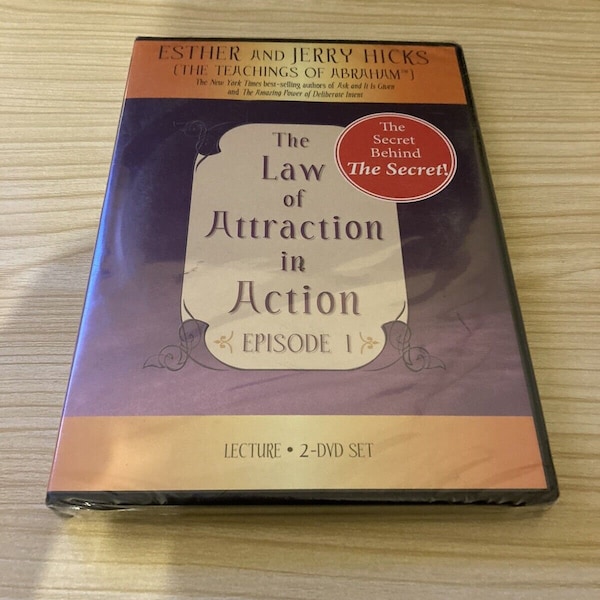Esther und Jerry Hicks DVD - Das Gesetz der Anziehung in Action DVD (2007) New & Sealed