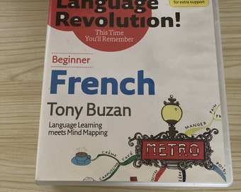 Beginner french tony buzan mind mapping - cd and course book language revolution