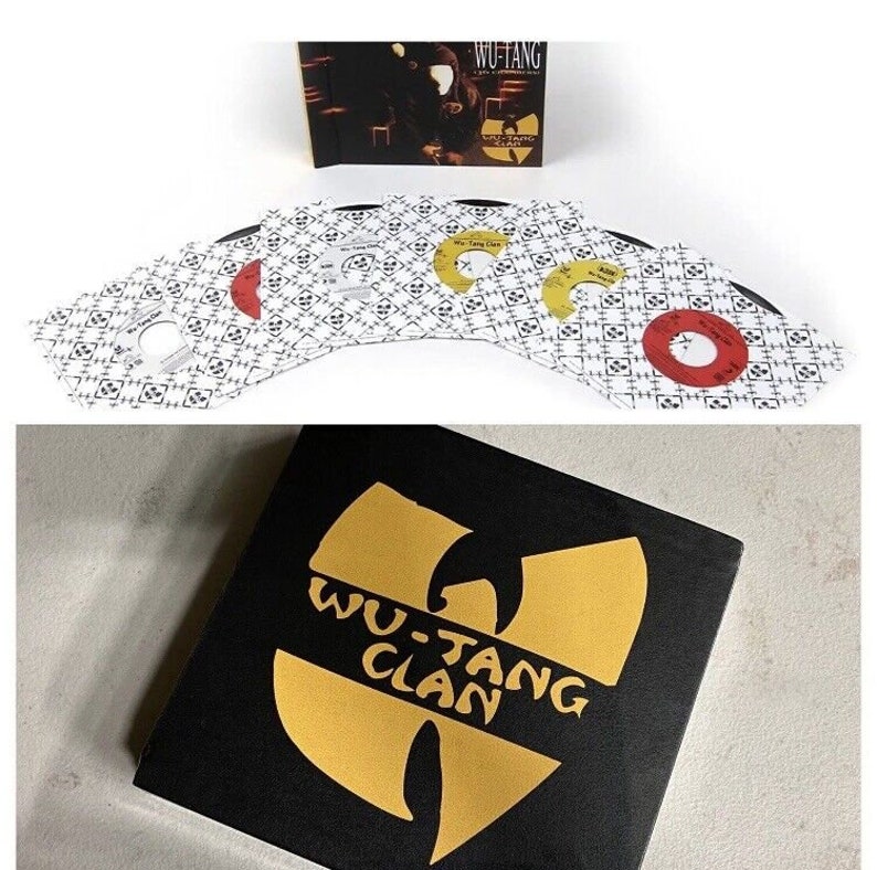 Rare Wu Tang Clan Enter The Wu-Tang 36 chambers 7 Casebook Vinyl Brand New & Sealed image 2