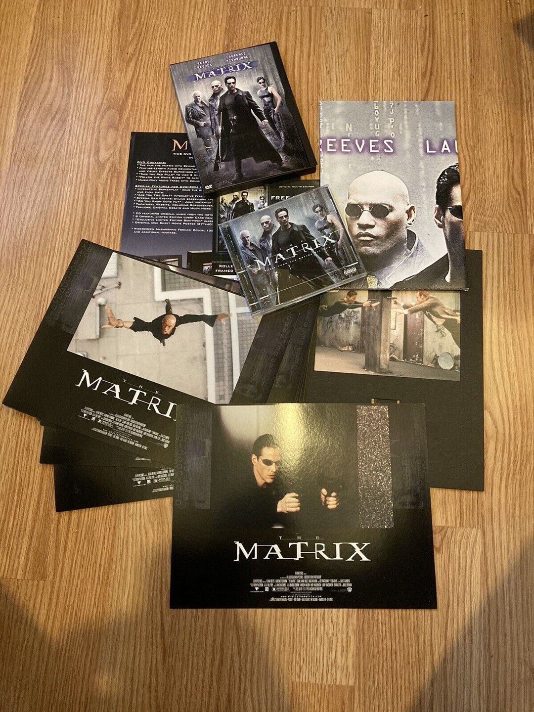 The Matrix Cda Deluxe Special Edition Dvd Limited Edition Collectors Set Framed Poster 