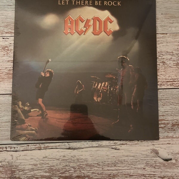 AC/DC Let There Be Rock Vinyl Record 2009 ACDC New & Sealed