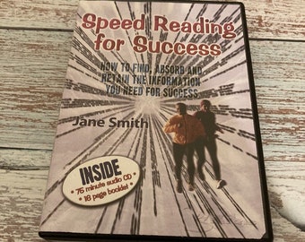 Speed reading for success dvd jane smith with 16 page booklet