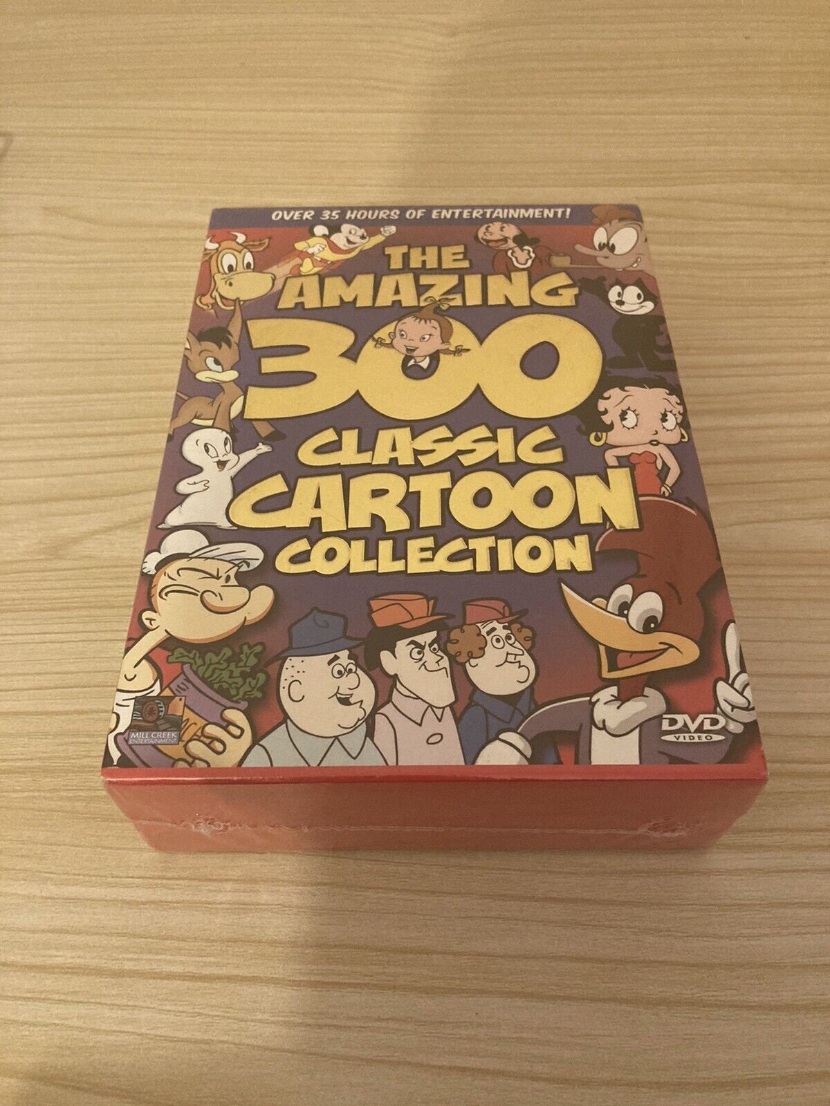 300 Classic Cartoon Collection Dvd 6 Discs Betty Boop Popeye -  Finland