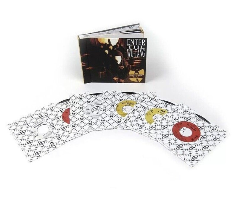 Rare Wu Tang Clan Enter The Wu-Tang 36 chambers 7 Casebook Vinyl Brand New & Sealed image 6