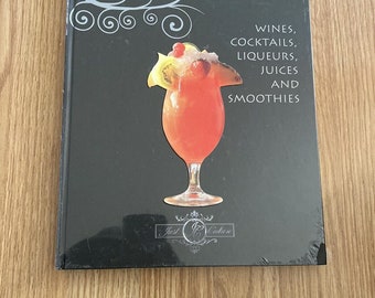 The art of cooking book - wines, cocktails, juices and smoothies book new sealed