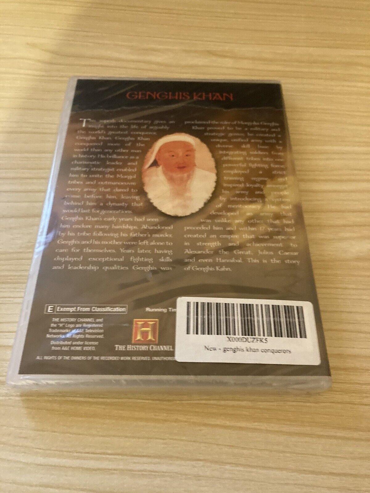 Genghis Khan Biography Dvd Conquerors History Channel Documentary New