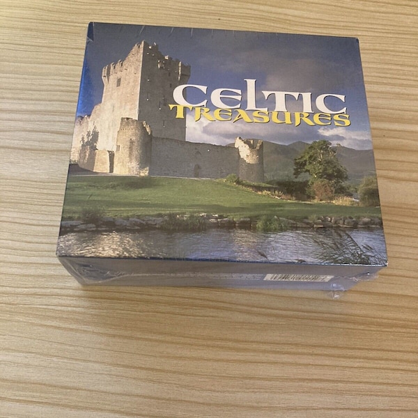 Celtic treasures 5 cd boxset by various cd - celtic traditional music