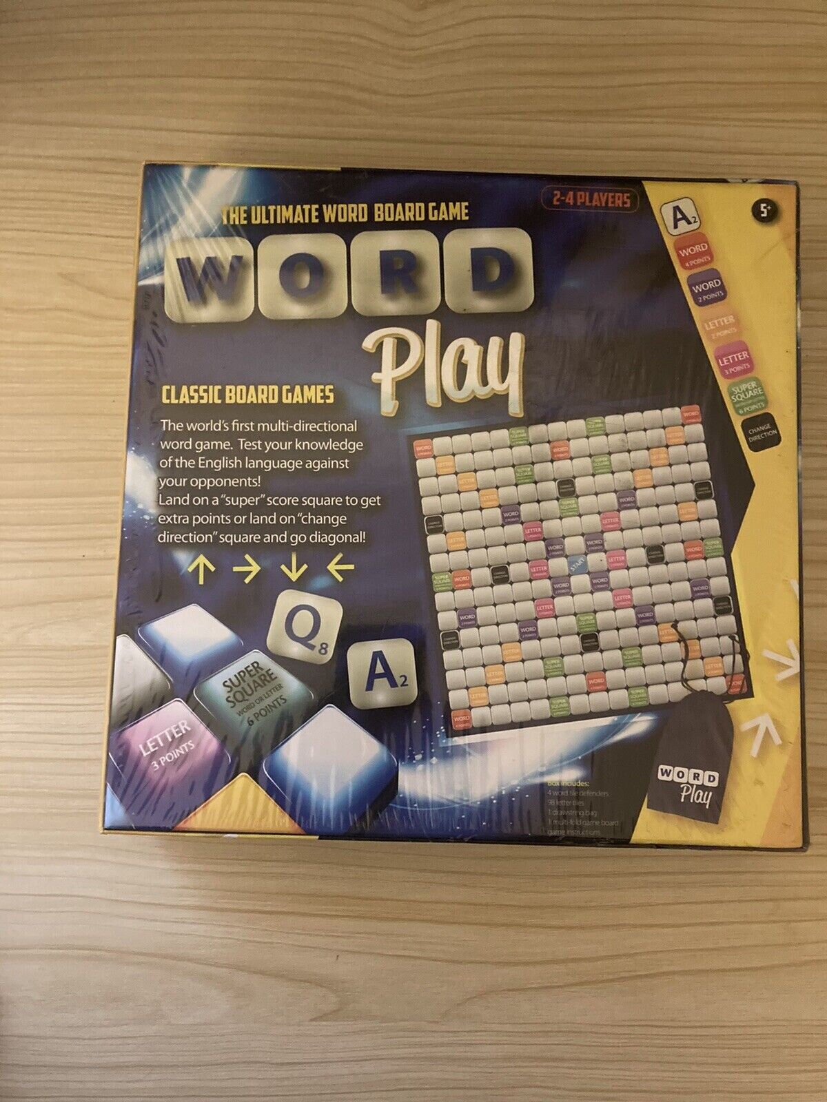 The Ultimate Word Board Game Word Play Board Game New & Sealed Etsy