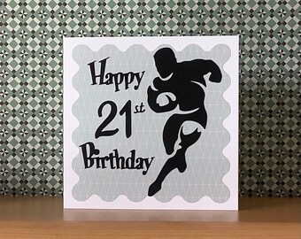 Funny Rugby Cards Etsy