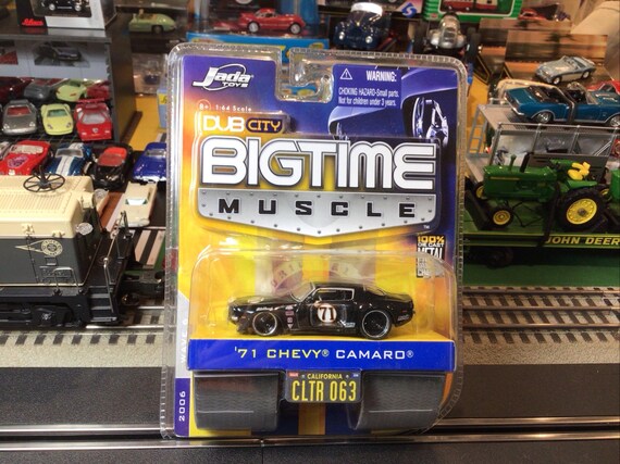 Amazon.com: Jada Toys Big Time Muscle 1:24 1971 Chevy Camaro