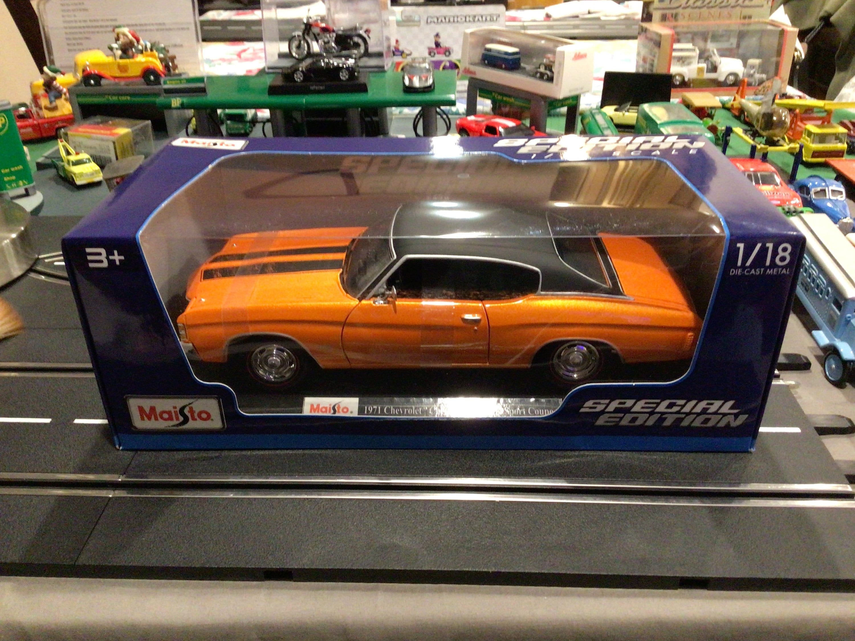 Maisto Special Edition 1971 Orange Chevrolet Chevelle SS Sport