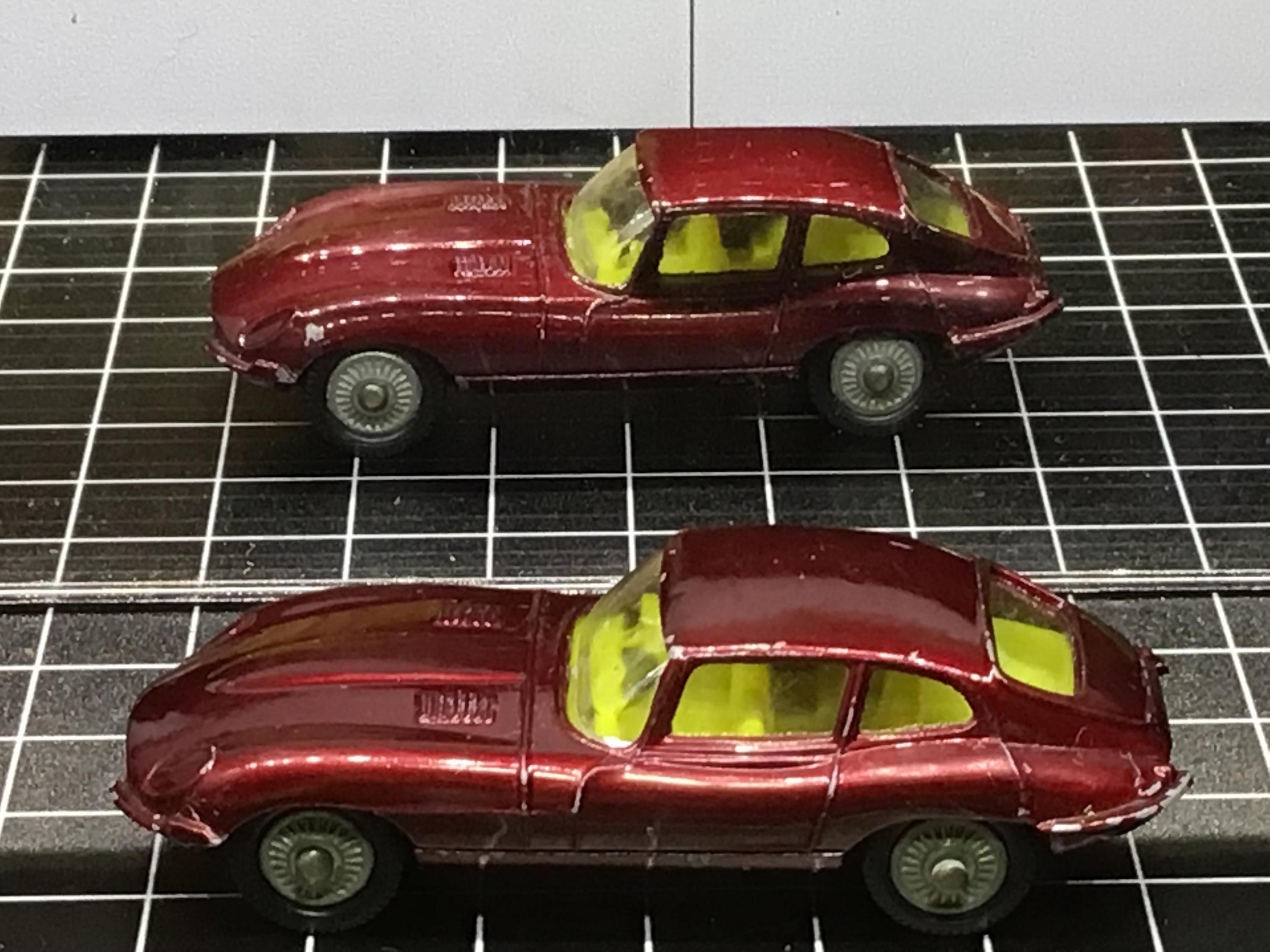 Husky Models Burgundy Jaguar E Type 2+2 Diecast 2 1/5 Inches Long - Etsy