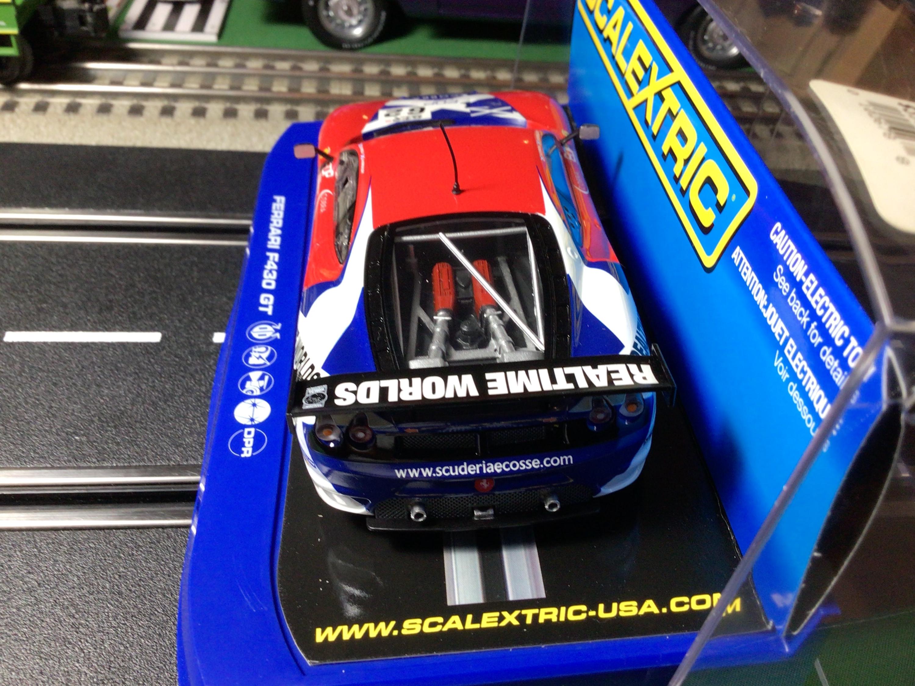 厳選スロットカー　Scalextric Ferrari F430GT :Used Scalextric Slot Cars Red Ferrari F430 GT # 62 - Etsy
