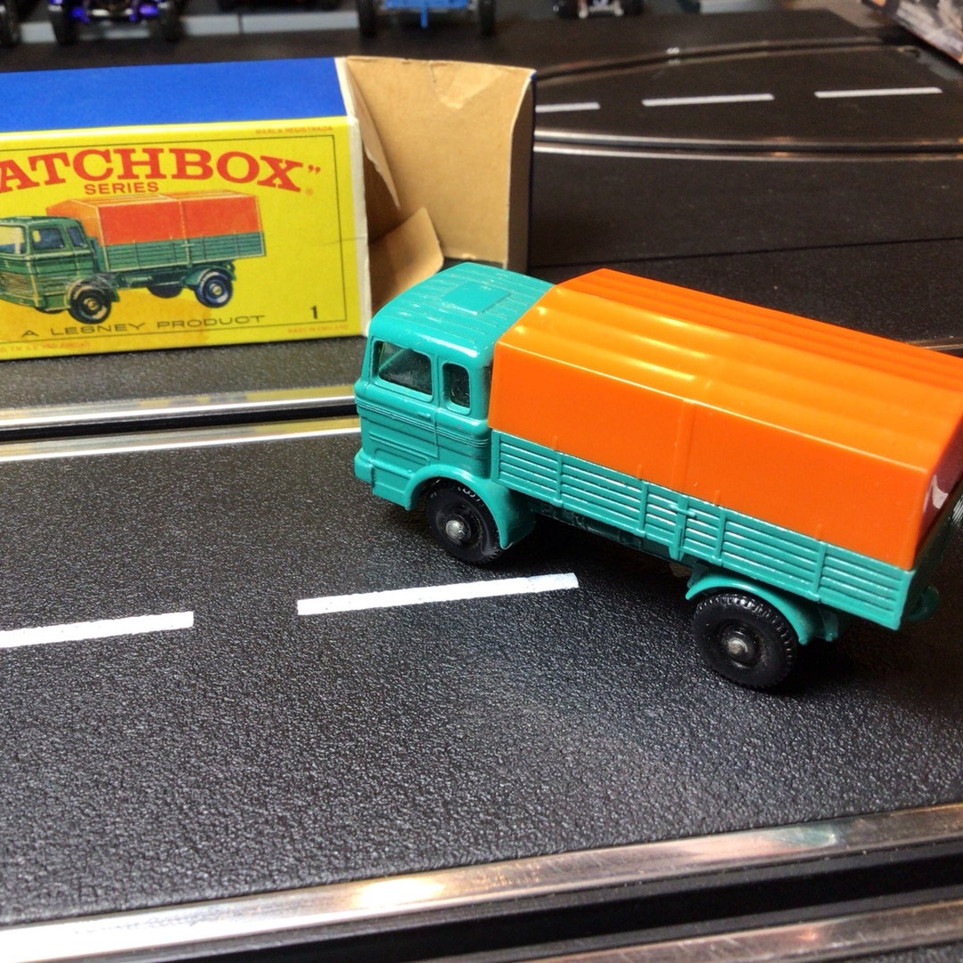 Lesney Matchbox 1-75 - Jeep Gladiator Pick-up Rouge, Série 71, Vintage UK