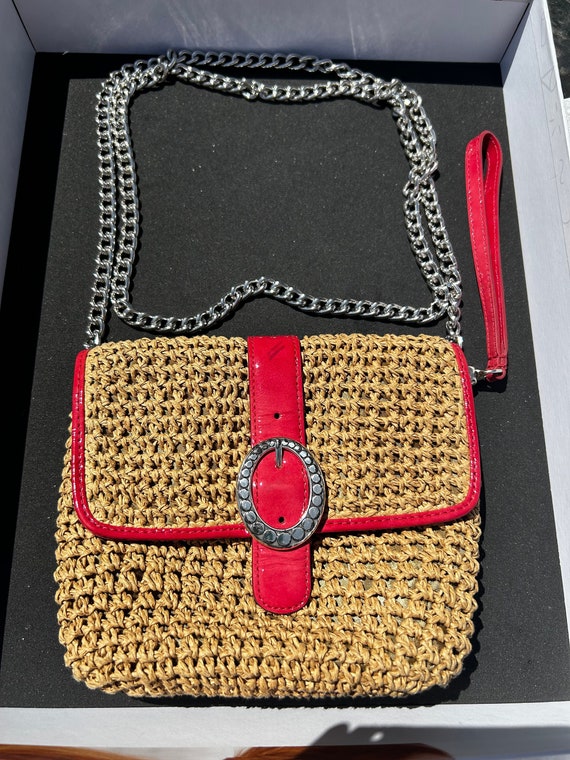 Brighton woven handbag hot sale