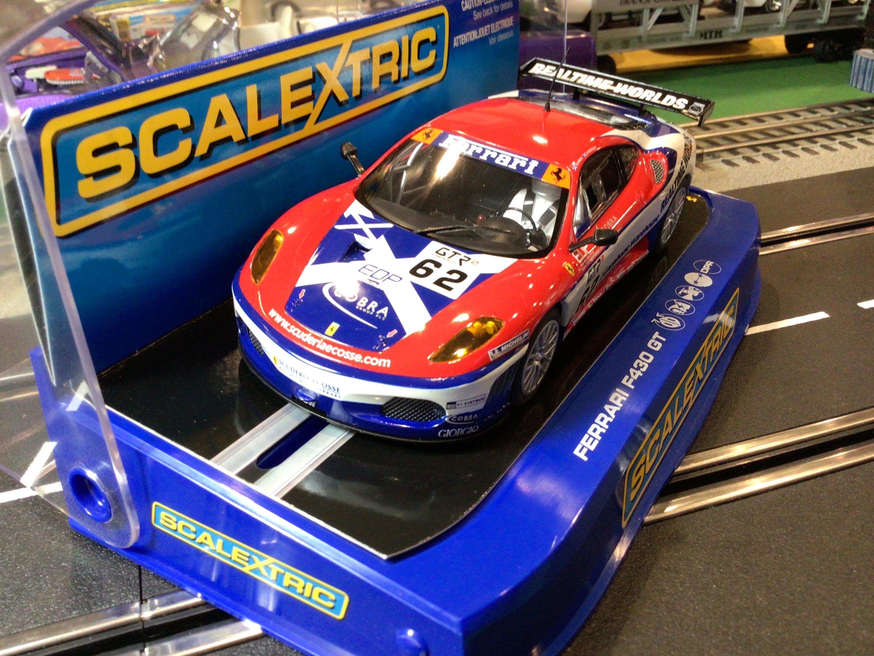 Scalextric Slot Cars Red Ferrari F430 GT # 62 - Etsy