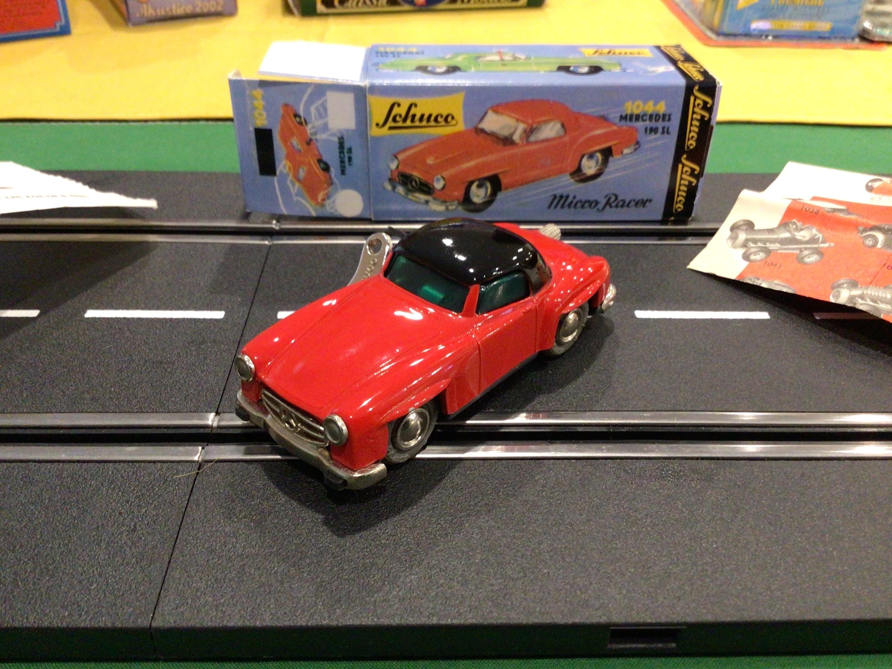 ミニカー Schuco  MICRO RACER 1044 MERCEDES 190 SL Vintage Lilliput Schuco Micro Racer 1044 Mercedes 190SL