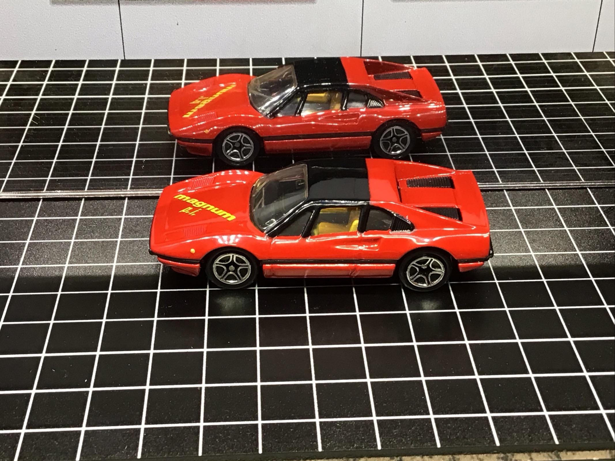 Matchbox Red Ferrari 308 GTB From the Magnum P I Series Diecast 1