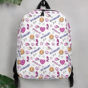 Gymnastics Backpack, Gymnastics School Bag, Gymnastics Gift, Gymnastics Bag, Gymnastics Pattern Bag, Girls Backpack, Backpacks, Gymnastics,