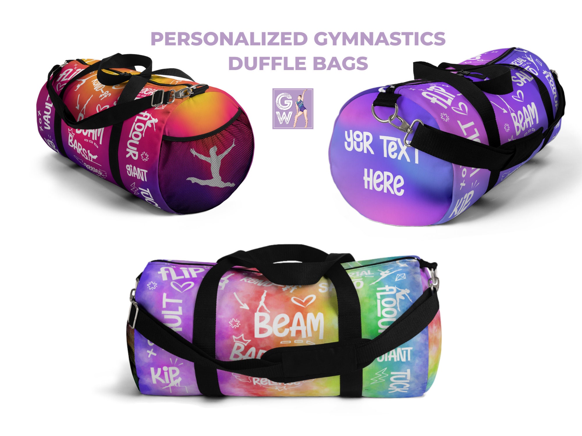 Ballet Dance Bag Gymnastics Bag, Gymnastics Duffel Bag
