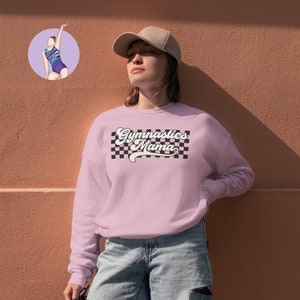 Gymnastics Mama Sweater, Gymnastics Mom, Gymnastics Mom Apparel, Gymnastics Sweater, Crewneck  Sweatshirt, Gymnastics Gift for Mom.