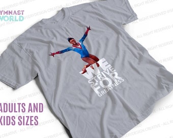 Gymnastik-T-shirt, Gymnastik-T-shirt för vuxna och barn, Gymnastik-T-shirt, Gymnastikpresent,