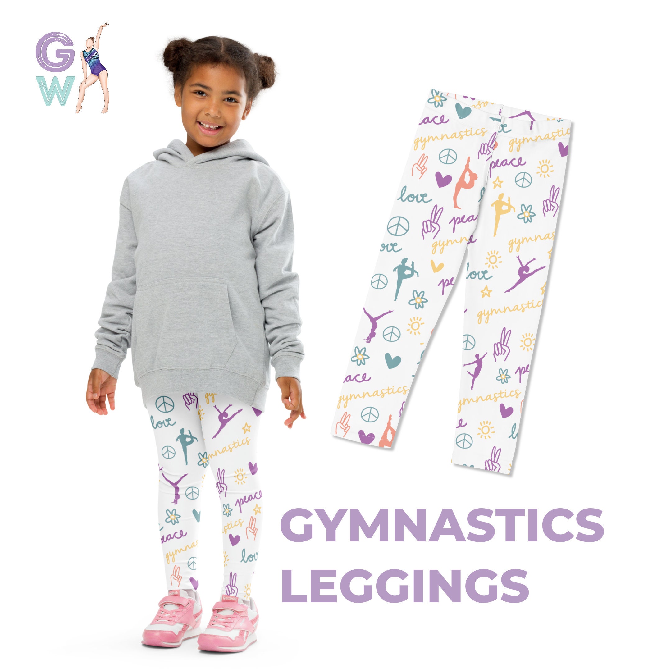 Girls top gymnastics leggings