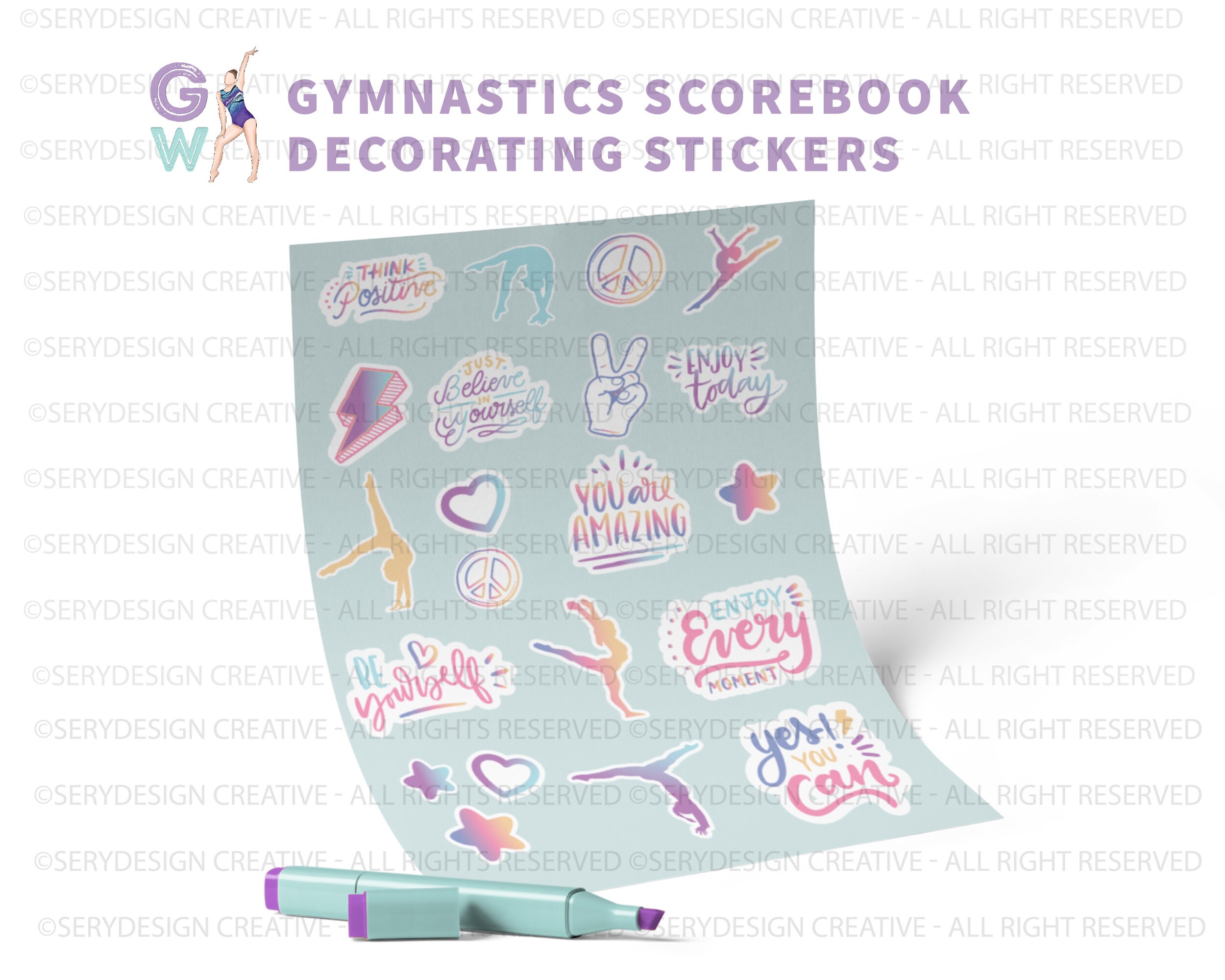 Gymnastics Scorebook Gymnastics Meet Score Gymnastics Etsy