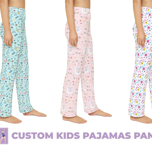 Gymnastics Pj Pants Girls - Etsy