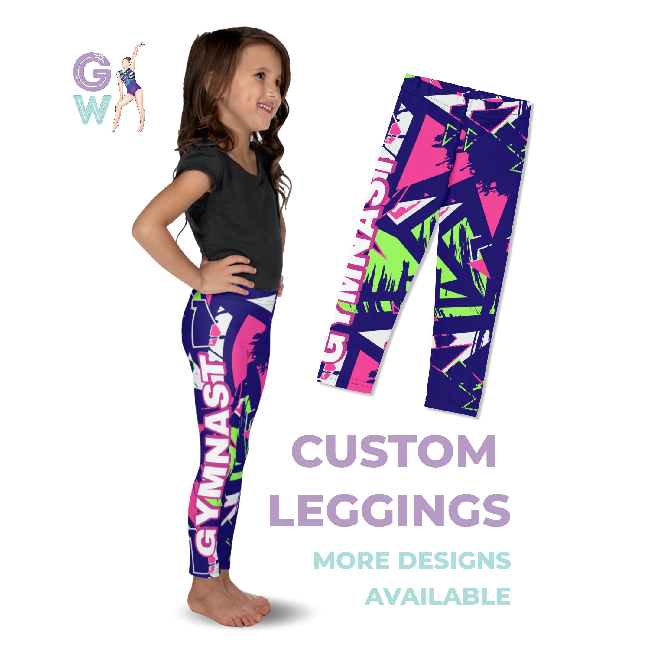 Magenta UV 50+ Lucy Purple Performance Leggings Yoga Pants