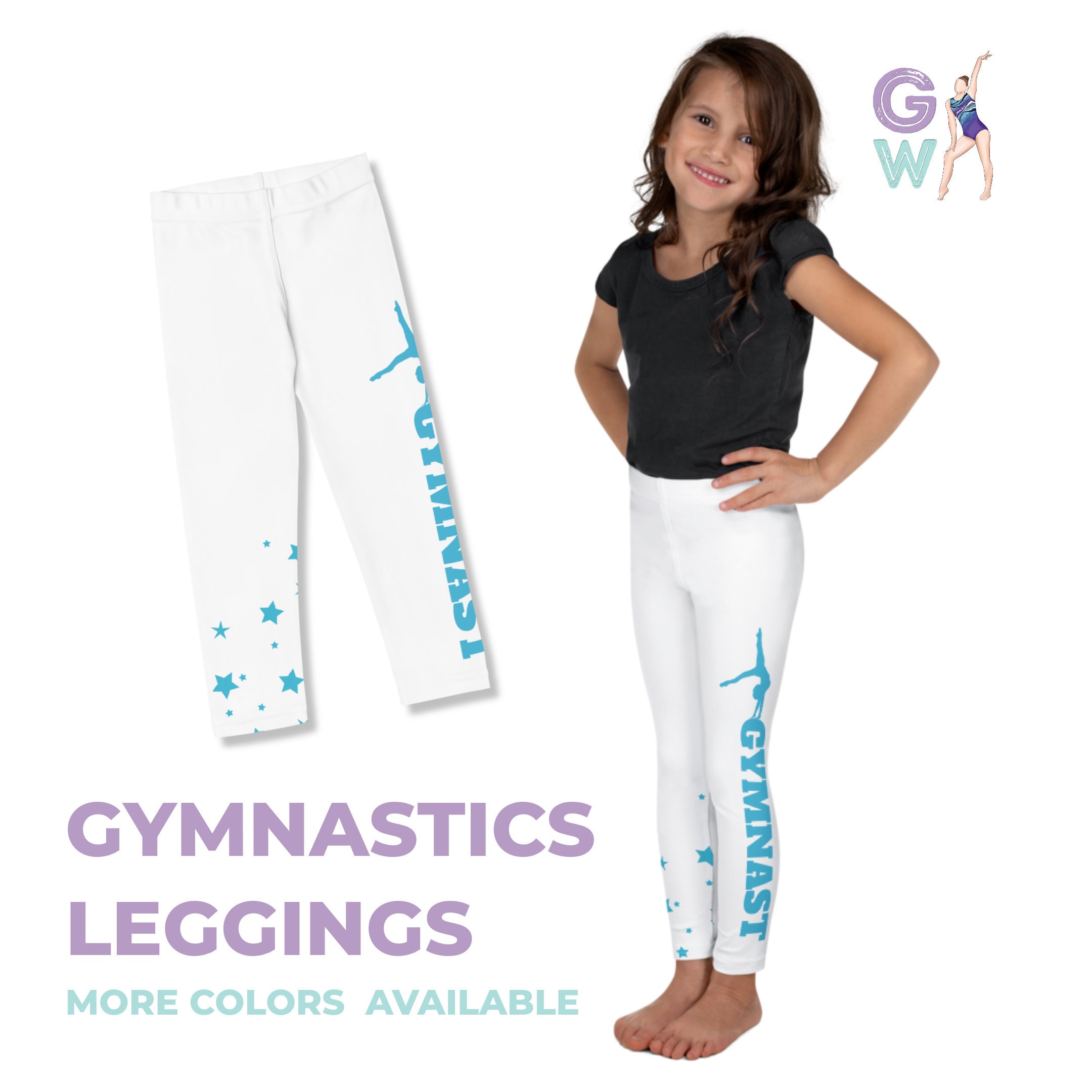 Gymnastics Legging, Gymnastics Pants, Gym Pants, Gymnastics Gift, Youth  Leggings 