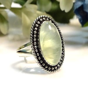 Anello In Argento Sterling 925 Con Pietra Preziosa Di Quarzo Ametista, Gioielli Fatti A Mano, Taglia 9,75/849 - Italia