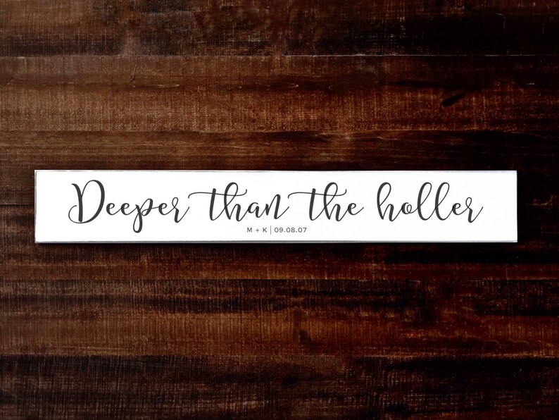 deeper than the holler chords