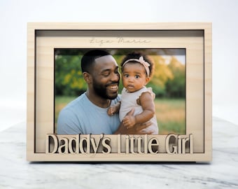 Personalized Daddy's Little Girl Picture Frame