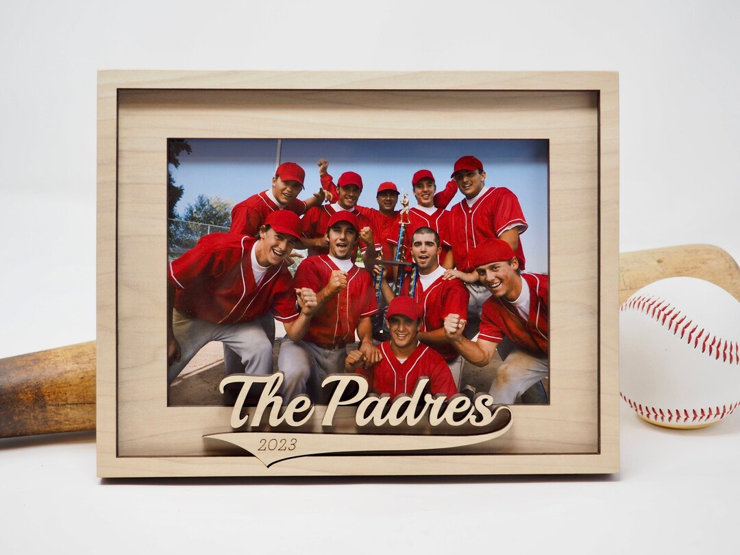 Baseball Coach Frame Baseball Team Photo Frame Gift for Softball Coach