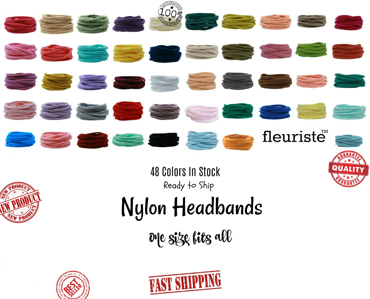 Nylon Headbands Wholesale Nylon Headbands Bulk Wholesale Etsy
