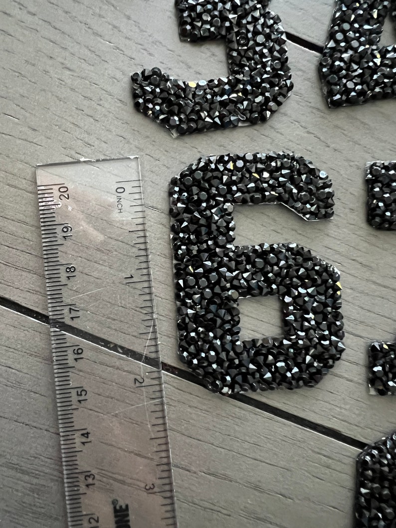 Number Rhinestone Patches , Bulk Patch Rhinestone, Rhinestone Numbers ...