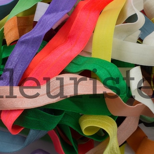 Fold Over Elastic Grab Bag, Grab Bag FOE, Foldover Elastic, 5/8 Elastic, Grab Bag Elastic, Solid Elastic, Elastic Grab Bag, FOE Grab Bag