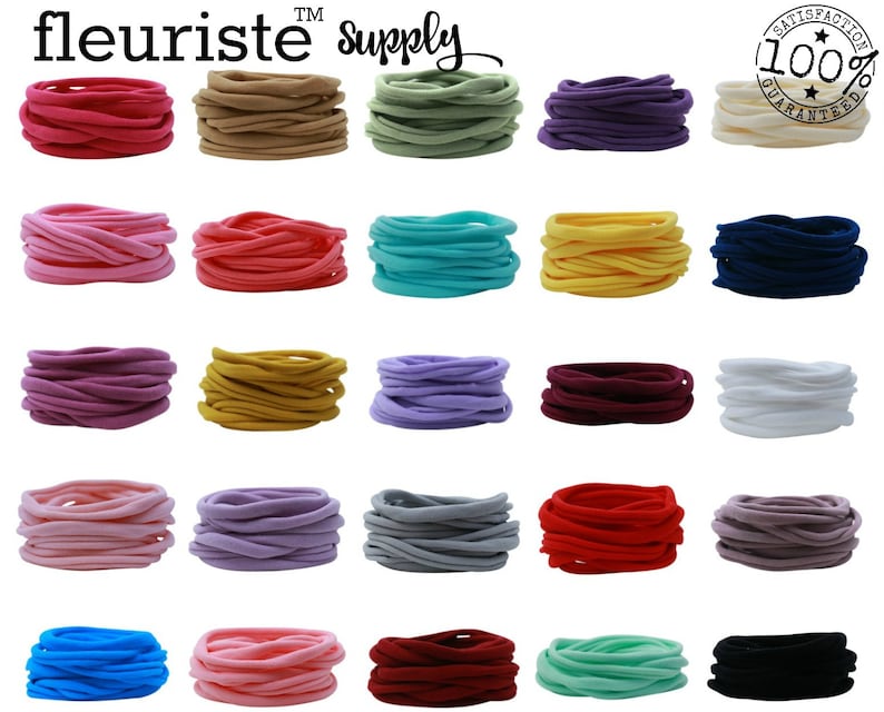 Gray Nylon Headbands Wholesale Nylon Headbands Bulk Etsy