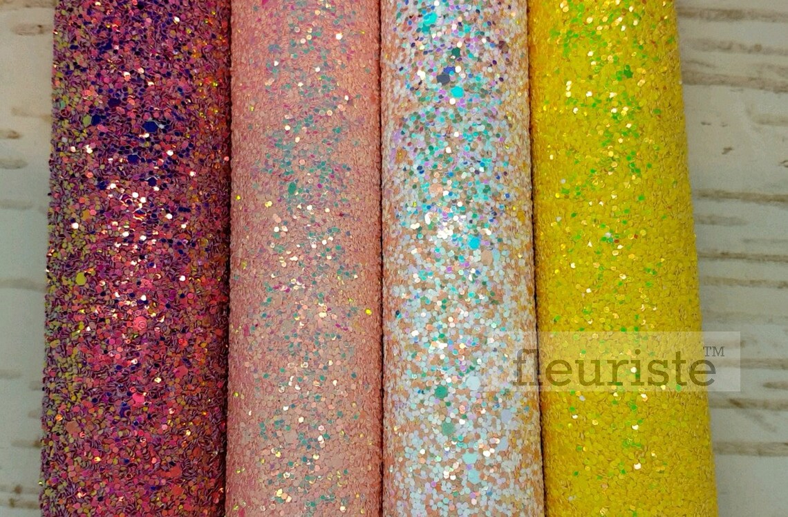 Chunky Glitter Vinyl Craft Sheet for Sewing Embroidery & Etsy