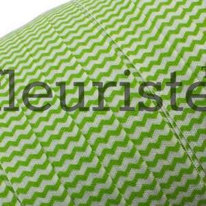 Fold Over Elastic, FOE, Foldover Elastic, Elastic By Yard, 5/8 Elastic, Printed Elastic, Wholesale Elastic, Green Chevron Elastic