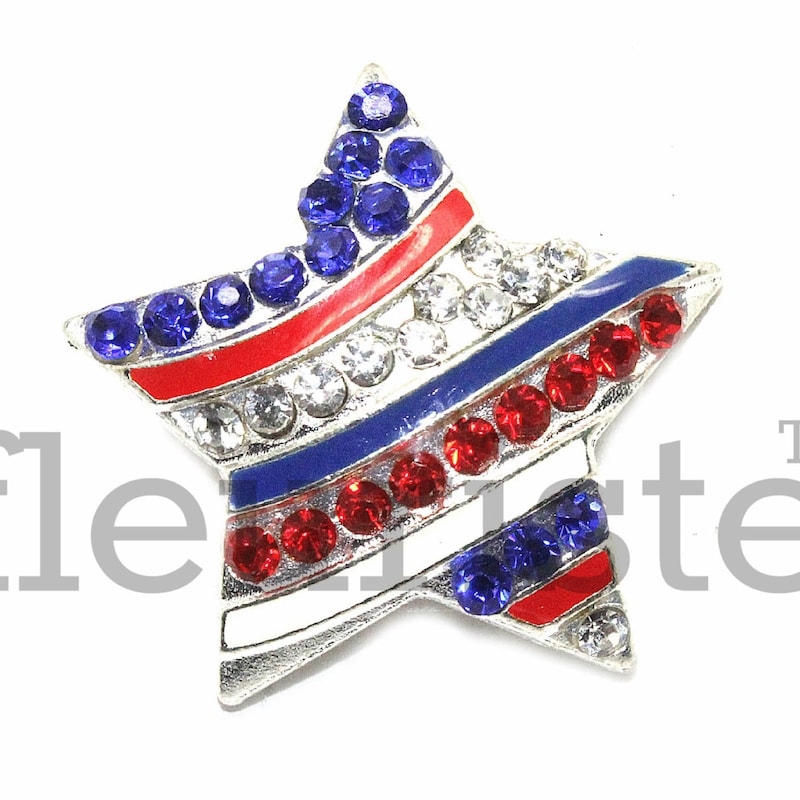 Rhinestone Button - Etsy